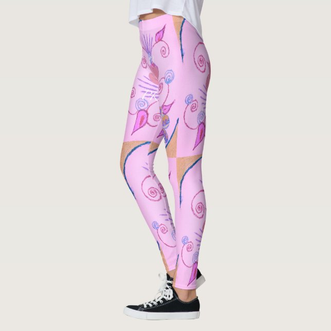 Leggings My Little Princess : Baby Pink Vector Inspirationa (Gauche)