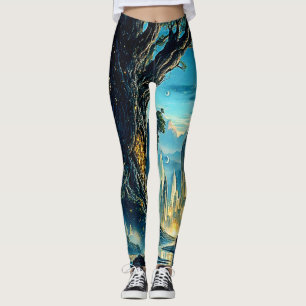 Leggings Myssel Tree City Dreamscape