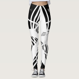 LEGGINGS N-VII [NOIR/WHT]