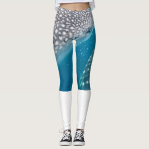 Leggings Nage de requin baleine sous l'eau