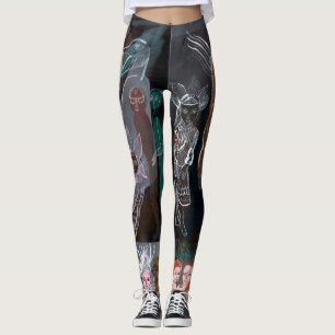 Leggings Natation dans le monde d'esprit