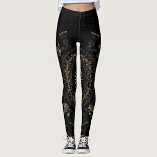 Leggings Nation de Buffalo (brun)