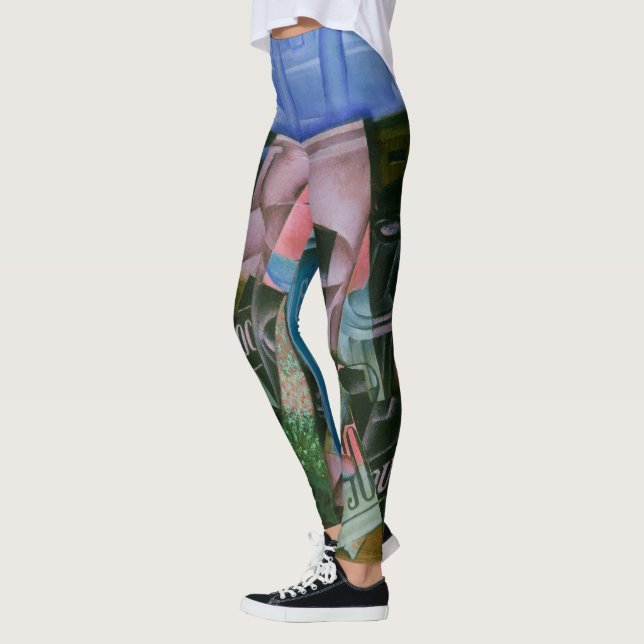 Leggings Nature morte devant une fenêtre ouverte de Juan Gr (Gauche)