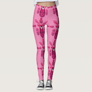 Leggings Nature scandinave Cerf Art T-shirt Throw Pi