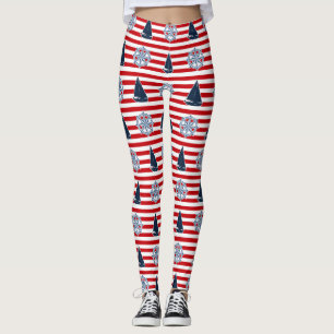 Leggings Nautical design