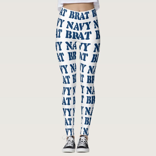 LEGGINGS NAVY BRAT (Devant)