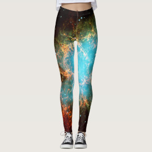 Leggings Nebula de crabe dans l'espace extra-atmosphérique 