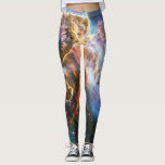 Leggings nébuleuse de galaxie spatiale. Les étoiles de l'un<br><div class="desc">Nebula spatiale et leggings étoiles.</div>