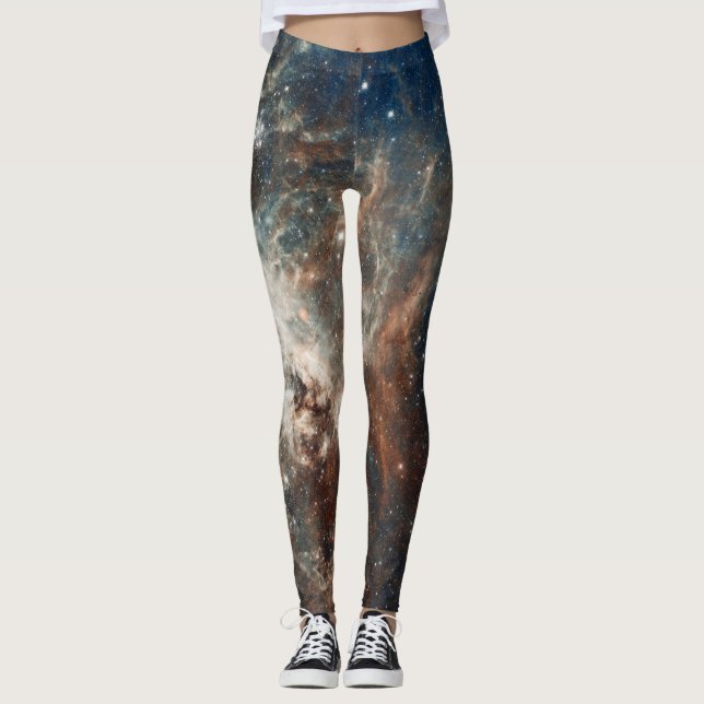 Leggings Nébuleuse de la Tarentule (Devant)