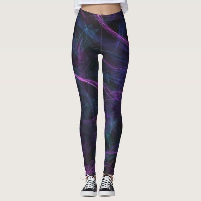 Leggings Néo- galaxie (Devant)