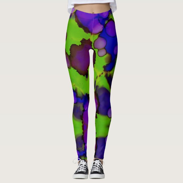 Leggings Neon Bloomstorm (Devant)