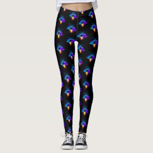 Leggings Neon Firefly sur noir
