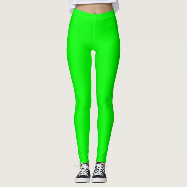 Leggings Neon Green Funky (Devant)