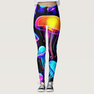 Leggings Neon Jellyfish
