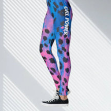 Neon Leopard Animal GRL Power