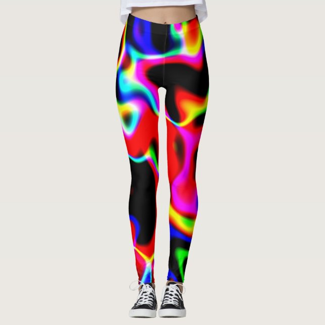 Leggings Neon Rainbow (Devant)