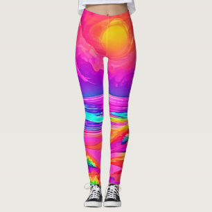 Leggings Neon Sun & Beach Bliss