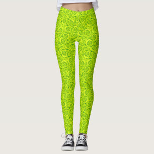 Leggings néon vert