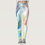 Leggings Nettoyage aquarelle<br><div class="desc">Légumineuses à aquarelle Abstraites.</div>