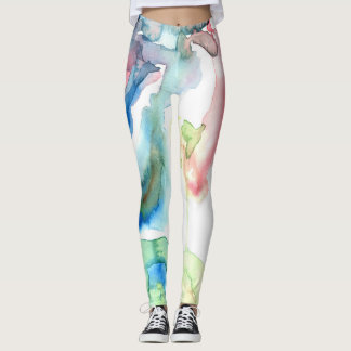 Leggings Nettoyage aquarelle