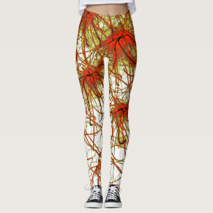 Leggings Neural Fire