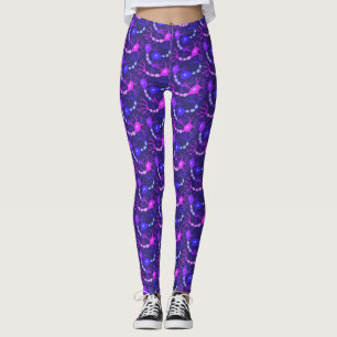 Leggings Neurones connectés Neon Purple