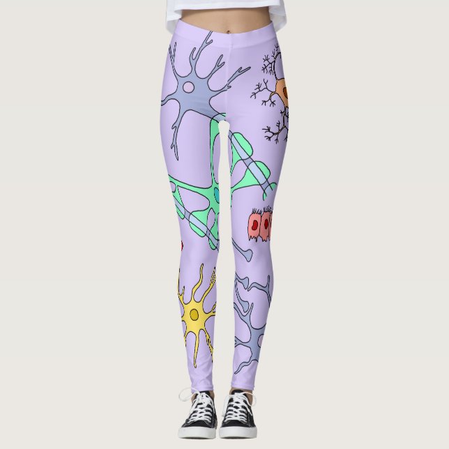 Leggings Neurones Et Glie (Devant)