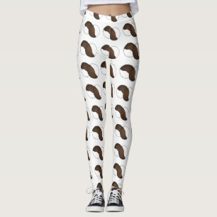 Leggings New York City NYC Cookie noir et blanc Cookie