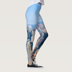 Leggings New York City Skyline Photo Building Vue de la vil
