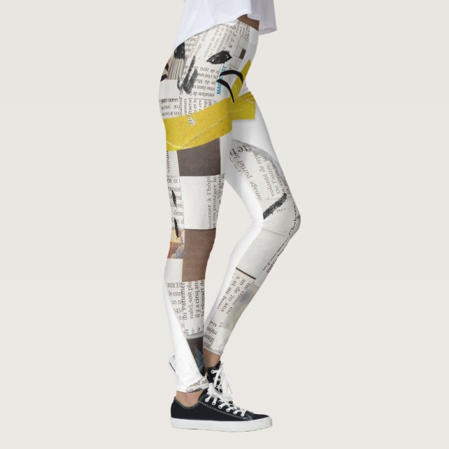 Leggings newspapar (Droite)