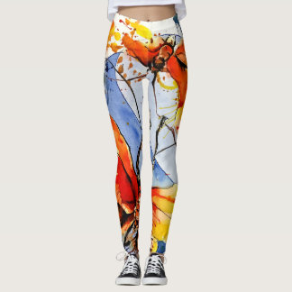Leggings No. 1 de Papillons de guêtres de yoga