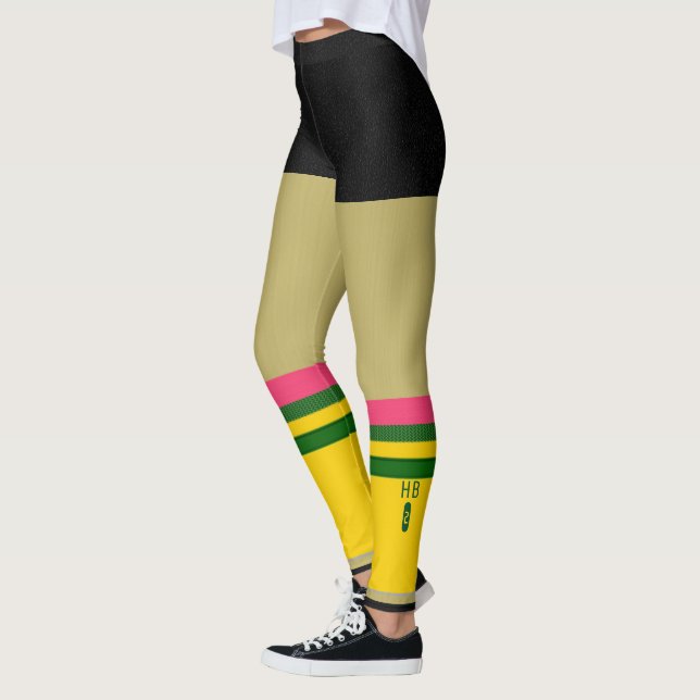 Leggings No.2 Genou crayon haut jambe de chaussette - Don d (Gauche)