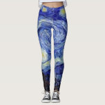 Leggings nocturnes de Van Gogh Starry<br><div class="desc">Pour votre considération,  nous offrons ces belles légendes de la nuit Van Gogh Starry.</div>