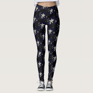 Leggings nocturnes étoilés