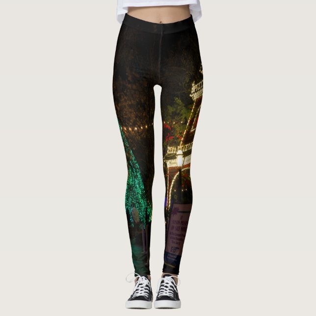 Leggings Noël À Silver Dollar City (Devant)