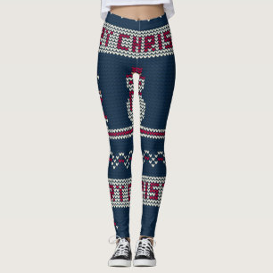 Leggings Noël des Leggins, dames-leggings de Noël.