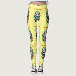 Leggings Noël en juillet Elf Mermaid Thunder_Cove