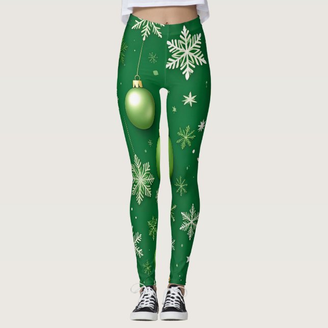 Leggings Noël Éternel (Devant)