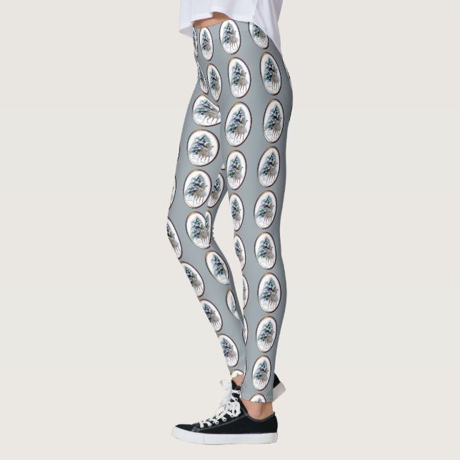 Leggings Noël Greyhound italien (Gauche)