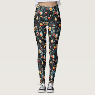 Leggings Noël joyeux sans couture