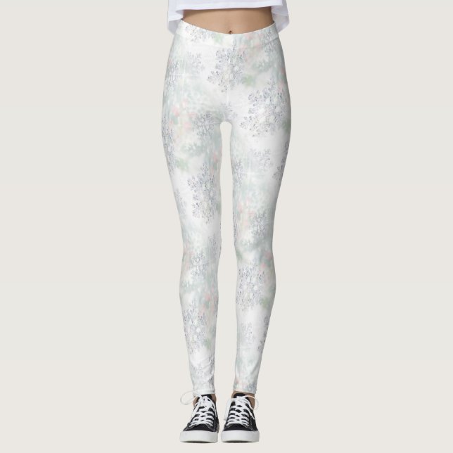 Leggings Noël/nouvelles années de guêtres de partie (Devant)