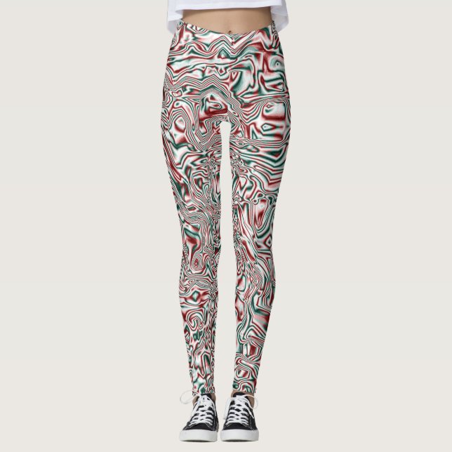 Leggings Noël psychologique (Devant)