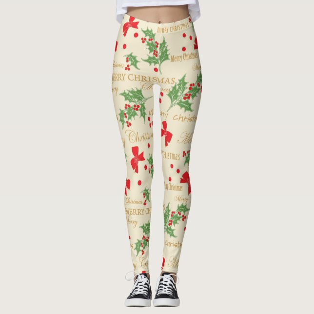 Leggings noël saint (Devant)