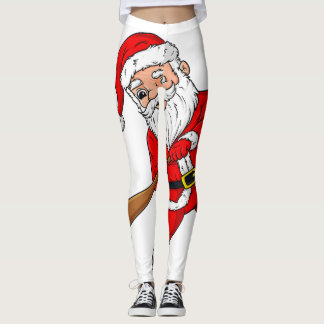 Leggings Noël Santa Claus Baseball Pitcher Boys T Enfants