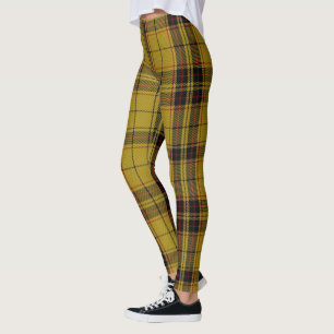 Leggings Noël Tartan Jaune