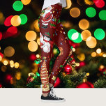 Leggings Noël Tout laide Jouets de la fête du pull<br><div class="desc">Portez votre pull de Noël. Noël,  tous les leggings !</div>