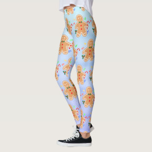 Leggings Noël Traitements Pain d'épices Sucre de canne homm