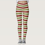 Leggings Noël Vert, Blanc et Rouge Elfe<br><div class="desc">Green,  White et Red Père Noël Helper Elf Christmas Gold Foil Stripped Holiday Leggings sont parfaits pour porter à une fête de Noël par eux-mêmes ou sous un costume. Les pantalons d'entraînement pour les fêtes sont également parfaits pour une femme pour les amoureux à courir.</div>