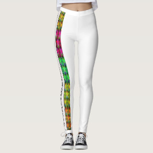 Leggings Noir et Remarquable histoire noire Kente design