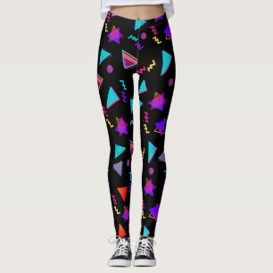 Leggings Noir tendance des années 80